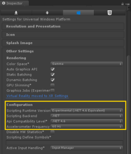 PlayerSettingsScriptingBackend